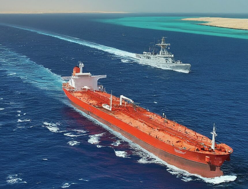 Bard_Generated_Image Red Sea on the Edge: Houthi Attacks Disrupt Global Trade and Threatens India’s Energy Security